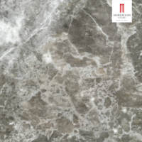 Dalles de sol en pierre frittée marron 1200x2800mm, écologiques, modernes, grandes dalles personnalisées, finition mate 6mm, design 3D, pour centres commerciaux et villas