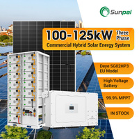 Système de stockage d'énergie solaire Deye Bess 125 kW 100 kW 120 kW, système d'énergie solaire hors réseau