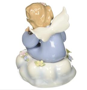 Bonito porcelana, você coloca música no meu coração musical anjo estatueta, 5-1/8 polegadas - Product Image 3