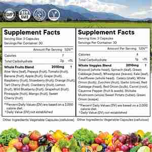 מפעל מותאם אישית תווית ויטמינים ומינרלים תומך רמות אנרגיה, בריאות מערכת החיסון תוספת ג' - Product Image 6