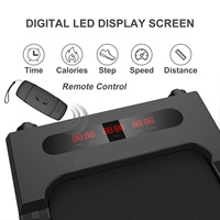 Prêt à être expédié : Tapis de course électrique pliable 2-en-1 KRD-JK31-8 pour la maison avec télécommande, en stock aux États-Unis