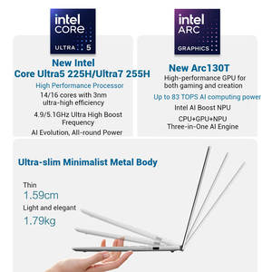 โน้ตบุ๊ก ASUS <span class=keywords><strong>Vivobook</strong></span> <span class=keywords><strong>Pro</strong></span> 16 สำหรับเล่นเกมส์ ของใหม่แกะกล่อง Intel Core Ultra5 Ultra7 แรม 32GB หน้าจอ 16 นิ้ว 2.5K 144Hz โน้ตบุ๊กสำหรับธุรกิจ - Product Image 5