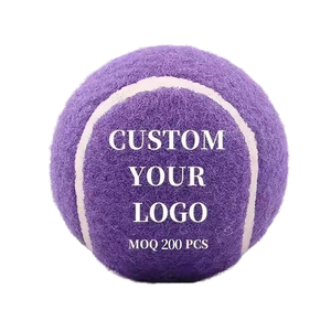 Di alta qualità eco-friendly Pet palla da Tennis interattiva durevole giocattolo di gomma per cani e gatti - Product Image 1