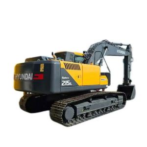 Excavadora de cadenas Hyundai R215L de buena calidad, 22 toneladas, motor de alta eficiencia, bomba y caja de cambios, buen precio para venta económica. - Product Image 1