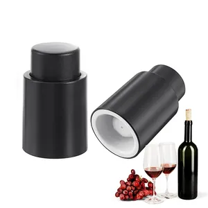 Desain baru produk populer botol anggur ramah lingkungan sumbat segel botol vakum sumbat botol anggur