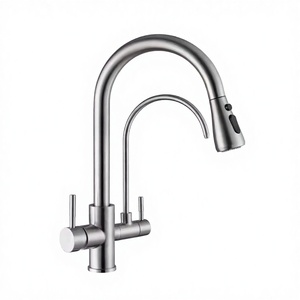 Grifo de Cocina con Filtro de Agua de Acero Inoxidable y Válvula de Cerámica Moderna, el Más Vendido en Brasil - Product Image 2