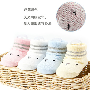 Chaussettes bébé en polaire 3D pour garçon et fille, motif lapin, pour Noël, sans risque de fragilité, en <span class=keywords><strong>laine</strong></span>, pour nouveau-né - Product Image 2