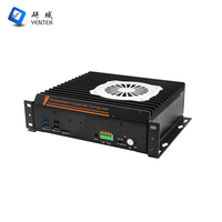 Ventilador Industrial Pc Intel I3 I5 I7 Quad Core DDR4 SSD 2 LAN 6 COM WIN10 11 Linux WiFi BT Embedded DIN Rail Industrial Mini Pc