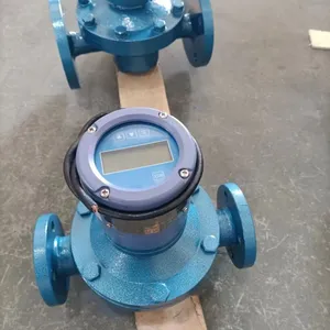 高精度マイクロオーバルギア油圧潤滑マズットマスートオイル燃料接着剤ガソリンガソリンガス液体流量計 - Product Image 1