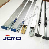 Réglable 2400-2700mm Aluminium Cargo Lock Plank Cargo Rateting bar F bar Logistics Load Bar,ISO9001:2015 CERTIFICAT, SGS...