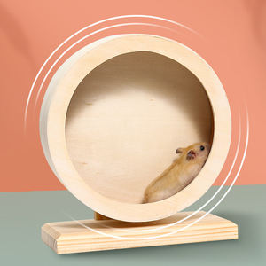 Roue de course pliable en bois pour hamster 2026 – Jouet silencieux et design pour hamster - Product Image 2