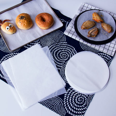 Double Sided Moisture-Proof Baking Paper for Sandwich Bread Candy Cake Pizza for Food Applications