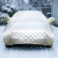 Housse de voiture KXF en PEVA épaissi, imperméable, anti-poussière, anti-UV, isolation thermique, rejet UV 99%, finition mate, toutes saisons
