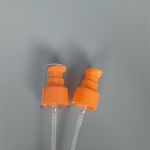 OEM 20/410 24/410 Color negro PP + AS <span class=keywords><strong>Big</strong></span> Over <span class=keywords><strong>Cap</strong></span> Tipo tornillo Bomba de crema Bomba de tratamiento para botella - Product Image 6