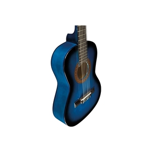 EKO GUITARS-Guitarras Clásicas de Ráfaga Azul con Parte Superior Trasera de Tilo y Lados, Cuello de Abedul y Diapasón y Acabado Brillante, 1/2 ", 1/2" - Product Image 3