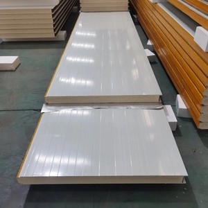 Panneaux muraux à haute <span class=keywords><strong>isolation</strong></span> thermique Polyuréthane/EPS/<span class=keywords><strong>Polystyrène</strong></span>/PU/PIR/PUR/Puf/<span class=keywords><strong>Laine</strong></span> <span class=keywords><strong>de</strong></span> <span class=keywords><strong>roche</strong></span> Panneaux sandwich métalliques - Product Image 3