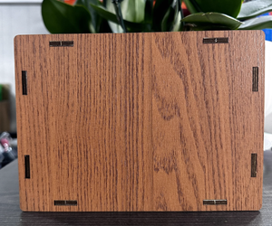 Boîte à monnaie <span class=keywords><strong>en</strong></span> bois personnalisée - Boîte d'épargne pour dollars, <span class=keywords><strong>euros</strong></span>, livres et <span class=keywords><strong>francs</strong></span> avec design numérique - Product Image 6