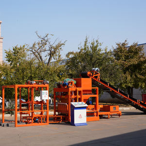 Máquina Automática para Fabricar Bloques <span class=keywords><strong>de</strong></span> Hormigón QTJ4-25, Idea <span class=keywords><strong>de</strong></span> Negocio Exitosa en África - Product Image 2