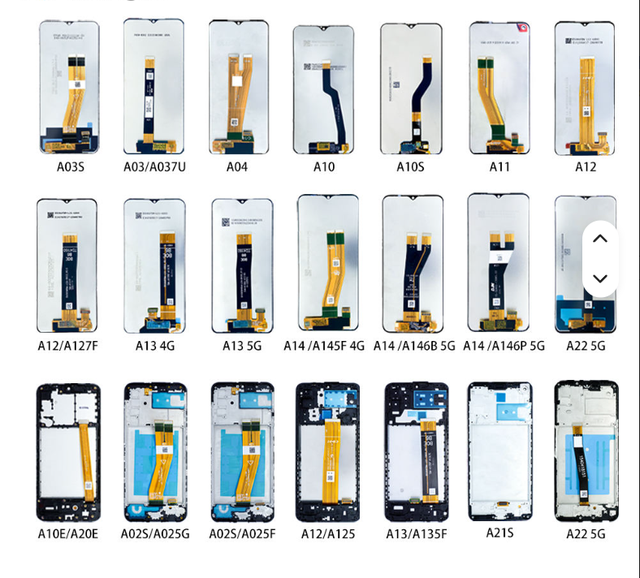 Professional Wholesale Mobile Phone LCDs Spare Parts Cell Phone LCD Screen Assembly in China