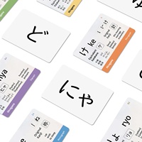 Cartes mémoire imprimées pour jeu d'association, jeu éducatif en papier artistique, conception personnalisée, jeu de mots, cartes mémoire