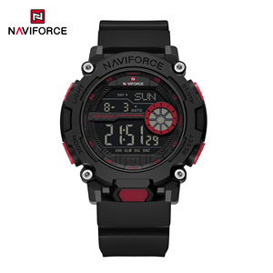 NAVIFORCE 7133 Nouvelles montres multifonctions pour hommes Bracelet en TPU <span class=keywords><strong>Affichage</strong></span> numérique Écran Montres électroniques pour garçons Sport Horloges pour hommes - Product Image 5