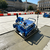 Machine de nivellement automatique de mortier de béton à guidage laser 360 degrés professionnelle pour la construction de sols sur de grandes surfaces