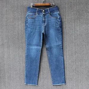 Beli Jeans Dalam Jumlah Besar Desain Baru Model Denim Terbaru Pinggang Tinggi Celana Jeans Anak Perempuan Stok Banyak