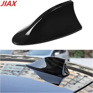Super Functional & with Adhesive Tape Base Shark Antenna,Fin Roof Aerial Base Radio Shark Fin Antennas for Car SUV Truck Van