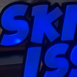 公司接待沙龙背光标志个性化标志带发光二极管照明的丙烯酸激光切割字母商务金属标志 - Product Image 2