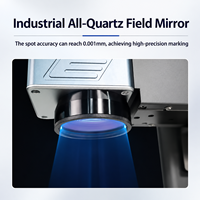 Nouvelle machine de marquage laser à fibre portable refroidie par air CNC 20W 30W 50W DXF pour coques de téléphone, composants électroniques, logo, code QR