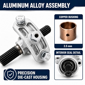 219mm Schneckenförderer Zwischenlager-Aufhängung für LSY <span class=keywords><strong>VAM</strong></span> SICOMA Kompatibel Präzisions-Druckguss Aluminium 90741 - Product Image 2