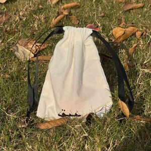 Customized Organic Cotton Drawstring Dust <b>Bag</b> with Ribbon <b>Strings</b>-Biodegradable Gift & Craft Packaging for Stickers - Product Image 1