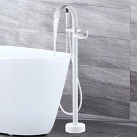 Ensemble douche-colonne en laiton massif, haute pression, anti-rouille, pour hôtels