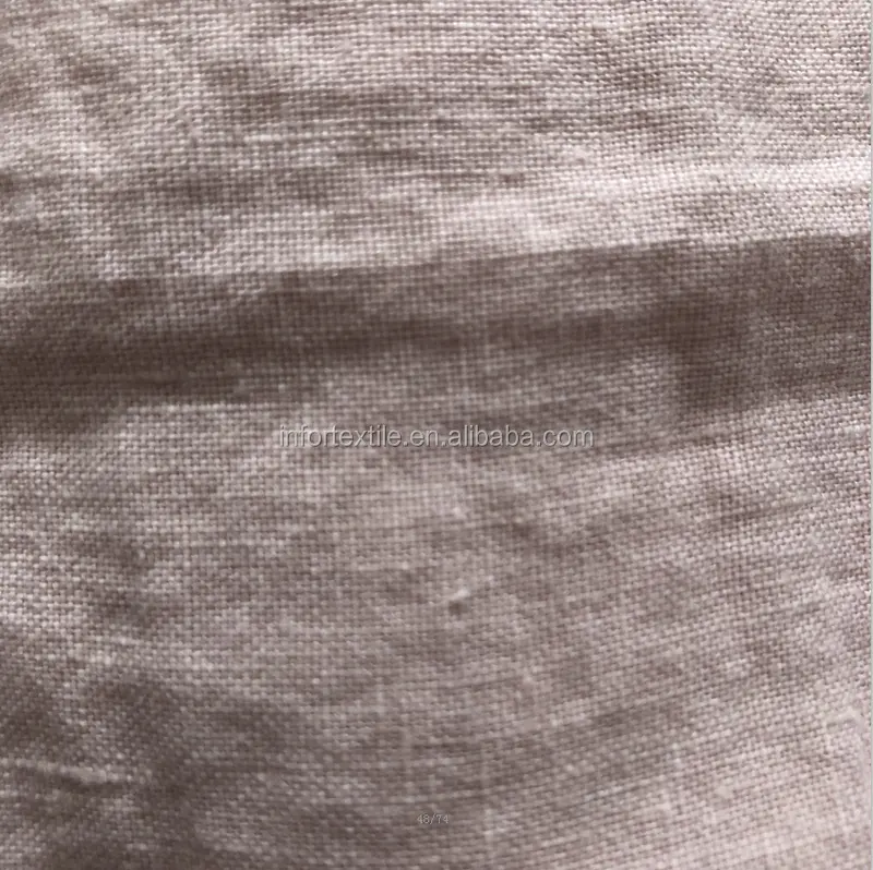 毛糸染めフレンチリネン100% 亜麻繊維羽毛布団カバーセット石洗い
