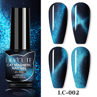 Ensemble de vernis gel yeux de chat-8 couleurs Galaxy multichromes, sans HEMA et salon-prêt pour la vente en gros de marque privée