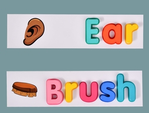 Juguete Educativo Montessori, Tarjetas de Memoria con Letras del Alfabeto, Bloques de Madera, Juego de Ortografía - Product Image 3