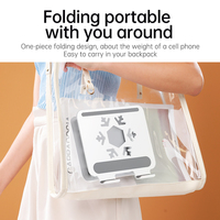LeYi Nouveau Design Support de Tablette de Bureau Pliable en Alliage d'Aluminium à Angle Réglable pour Ordinateur Portable pour iPad Pro air 11 12.9 "2021 2022