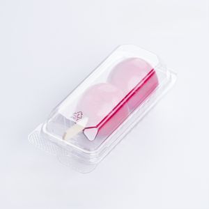 Emballage en plastique transparent de qualité alimentaire pour 1 brochettes de <span class=keywords><strong>gourde</strong></span> sucrée classique - Boîte <span class=keywords><strong>à</strong></span> collation légère anti-rayures - Product Image 1