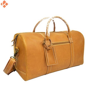 กระเป๋าเดินทางหนังแท้แบบกำหนดเอง30-40L หรูหราวินเทจสุดสัปดาห์ - Product Image 2