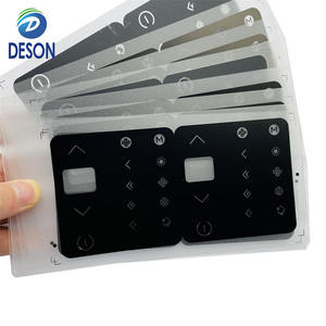 Panneau d'affichage en acrylique flexible personnalisé avec surface en velours imprimée au dos, interface graphique non tactile, superposition graphique - Product Image 1