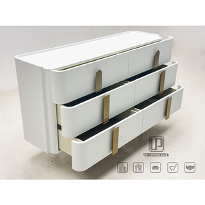 Vente directe d'usine, armoire rectangulaire de qualité supérieure, armoire de rangement en bois blanc vintage pour salon, armoire de rangement en bois - Product Image 3