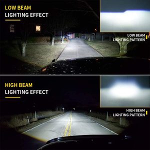 Projecteurs LED ronds de 7 pouces, feux de jour RGB avec effet de poursuite, fonctions de clignotants blancs + ambre pour Jeep - Product Image 6