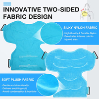 World-Bio réutilisable compresse chaude et froide thérapie Gel Wrap épaule sac de glace pour soulager le cou