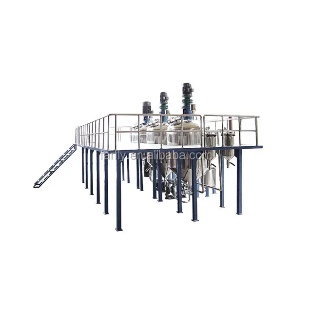 FCT complete water and solvent based paint production line coating production line