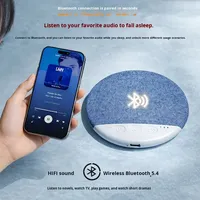 HSC HSC3148 Haut-parleur de sommeil ultra-fin pour oreiller, machine à bruit blanc sans fil 5.3 pour chevet, pour l'écoute de musique et d'audiolivres