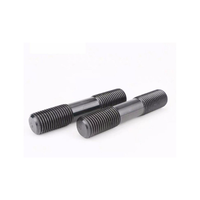 Prix de gros, taille standard, boulons en acier au carbone de haute qualité 8.8, oxyde noir, entièrement filetés, boulons à tête cylindrique de longueur égale