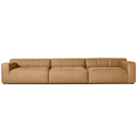 Set Sofa Modern Terlaris, Furnitur Ruang Tamu Kain, Sofa Modular Sectional, Bantal Empuk Ramah Lingkungan untuk Apartemen