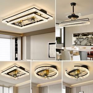 <span class=keywords><strong>2025</strong></span> Mô Hình Mới Sang Trọng Ý Phong Cách <span class=keywords><strong>LED</strong></span> Quạt Trần Ánh Sáng Thiết Kế Hiện Đại Acrylic Cho Khách Ăn Phòng Ngủ Chính Ánh Sáng Lịch Thi Đấu - Product Image 1
