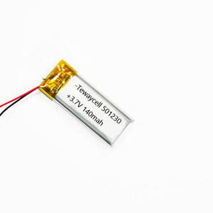 501230 130mah <span class=keywords><strong>3</strong></span>,7 v blaze ultra THIN cheap cell ion polymer smartphone battery for watch golf trolley - Product Image 4