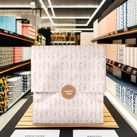 Fleur écologique Papier de soie d'emballage cadeau avec logo de marque personnalisé pour l'emballage des vêtements